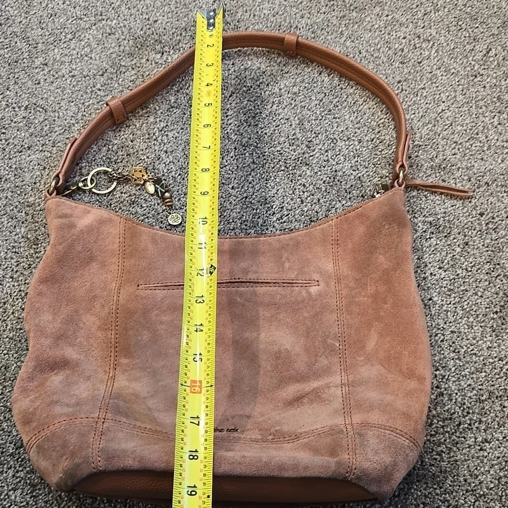 The Sak Women Suede Shoulder Hobo Boho Bag Purse